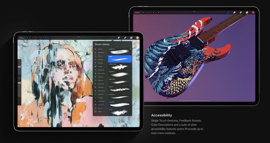 Procreate, l'outil de référence pour dessiner sur Ipad et créer un logo.